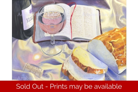 Living Bread Original Oil Painting